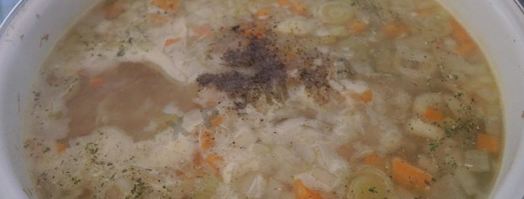 рыбный суп уха из минтая. Шаг 10