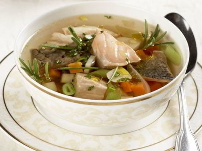 Рецепт ухи из ершей с корнем сельдерея