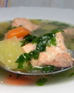 Уха из форели