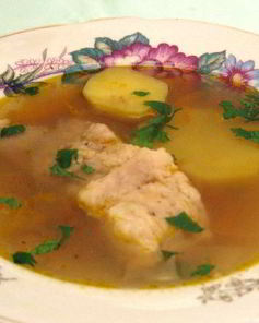 Уха из головы сома