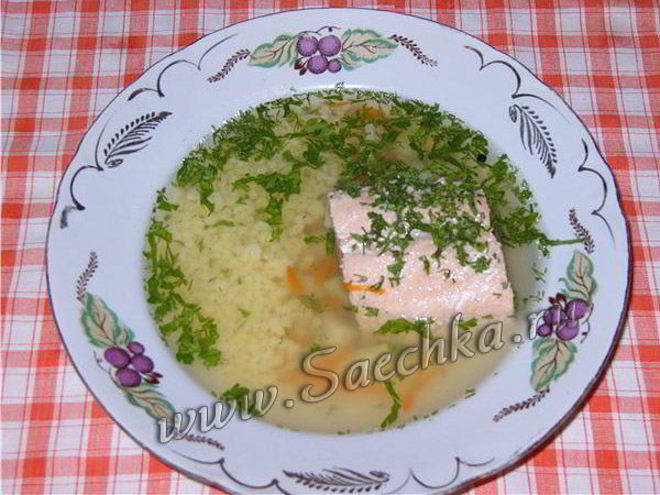 Рецепт ухи из карпа и горбуши