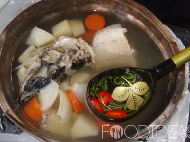 Рецепт ухи из карпа