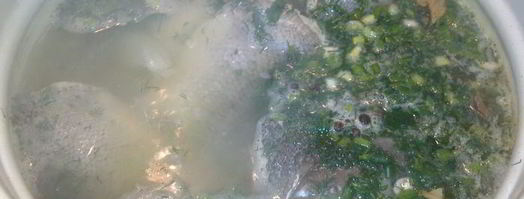 уха из хвостов лосося. Шаг 6