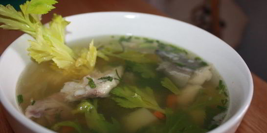 Уха из корюшки