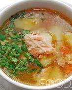 Уха из красной рыбы