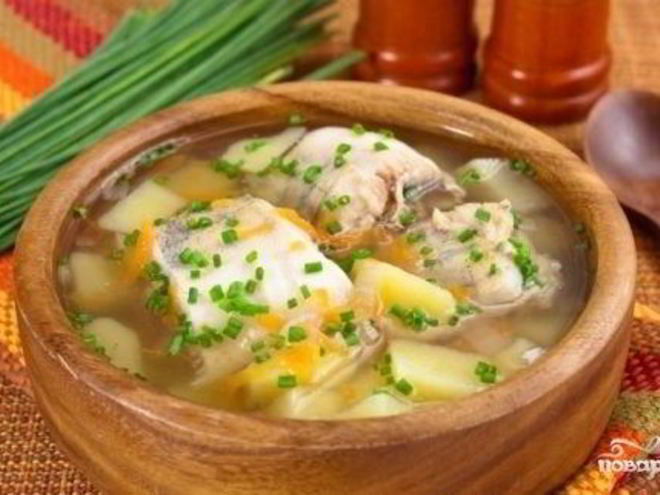 Рецепт ухи из минтая