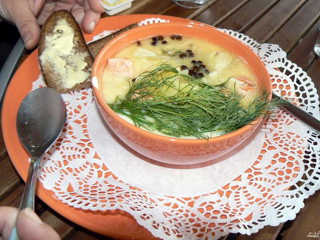 Рецепт ухи из плотвы