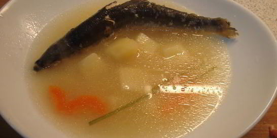 Уха из ряпушки