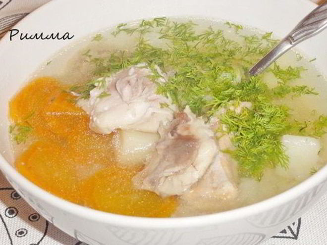 Рецепт ухи из щучьих голов с икрой