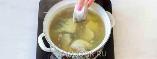 уха из судака по-домашнему. Шаг 12