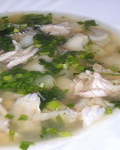 Уха из судака