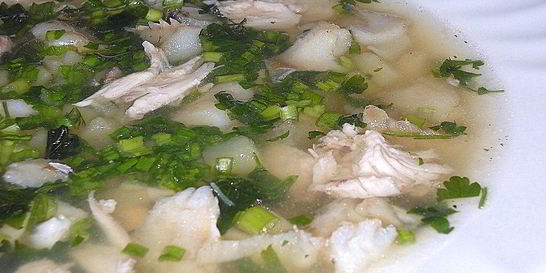 Уха из судака