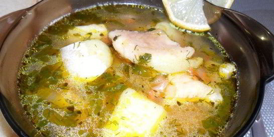 Уха из трех видов рыбы