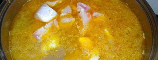 уха из трех видов рыбы. Шаг 6