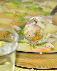 Уха из зубатки