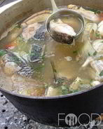 Уха на костре