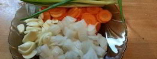 уха на курином бульоне. Шаг 4