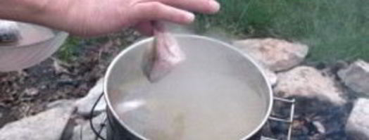 уха на природе. Шаг 9