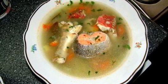 Уха на тройном бульоне