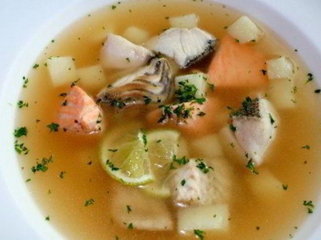 Рецепт ухи с судаком и курицей