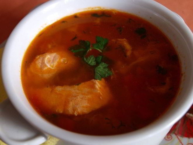 Рецепт венгерской ухи