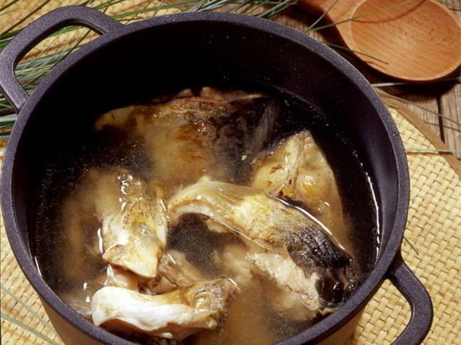 Рецепт волжской ухи из сазана