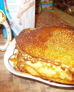 Блинчики кукурузные