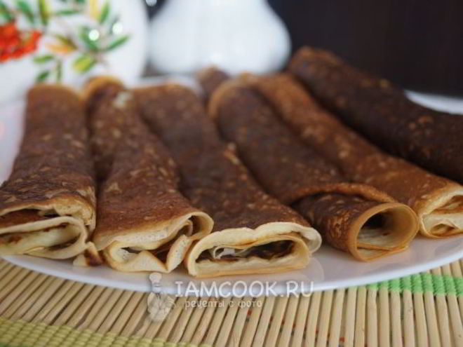 Рецепт блинчиков на кефире