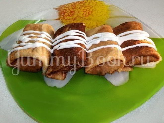 Рецепт блинчиков с мясом