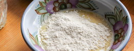 блинчики с ветчиной и яйцом. Шаг 4