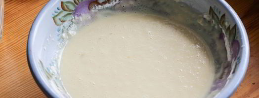 блинчики с ветчиной и яйцом. Шаг 5