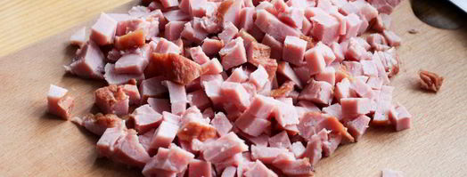 блинчики с ветчиной и яйцом. Шаг 6