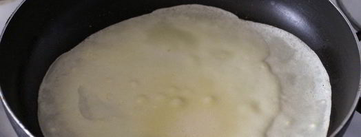 блинчики с ветчиной и яйцом. Шаг 9