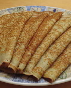 Блинчики с ветчиной