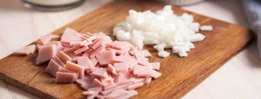 блинчики с ветчиной. Шаг 4