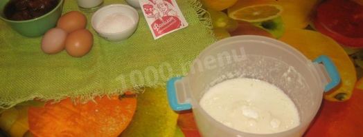 блины на газировке. Шаг 3