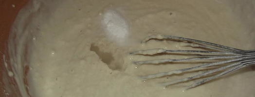 блины на кефире и водке. Шаг 4