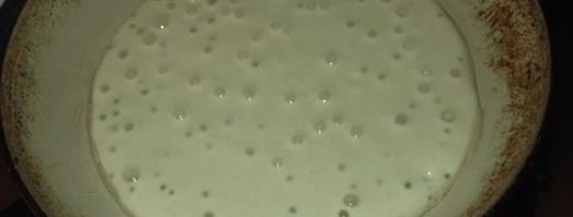 блины на кефире и водке. Шаг 6