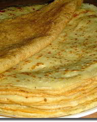 Блины на кефире