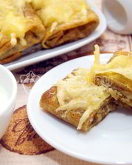 Блины на кипятке