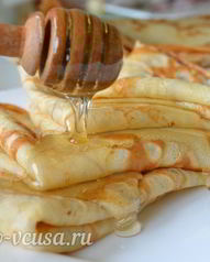 Блины на молоке