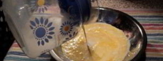 блины на творожном тесте. Шаг 5