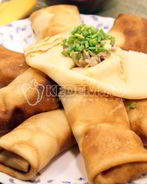 Блины с грибами