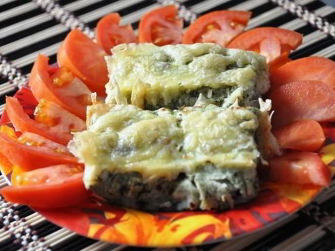 Рецепт блинов с начинкой из шампиньонов