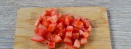 блины с помидорами. Шаг 5