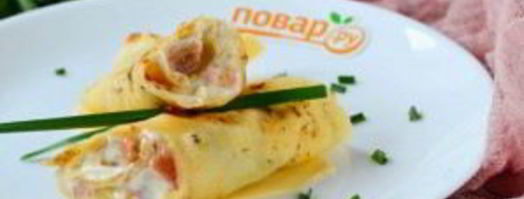 блины с помидорами. Шаг 8