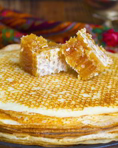 Дрожжевые блины Бабушкины