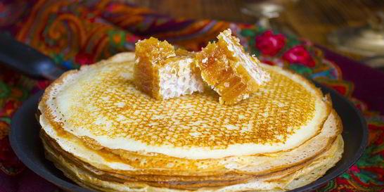 Дрожжевые блины Бабушкины