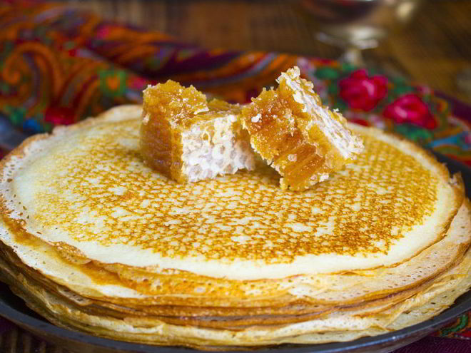 Рецепт дрожжевых блинов бабушкины