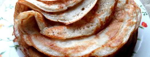 дрожжевые блины с луково-сырной начинкой. Шаг 21